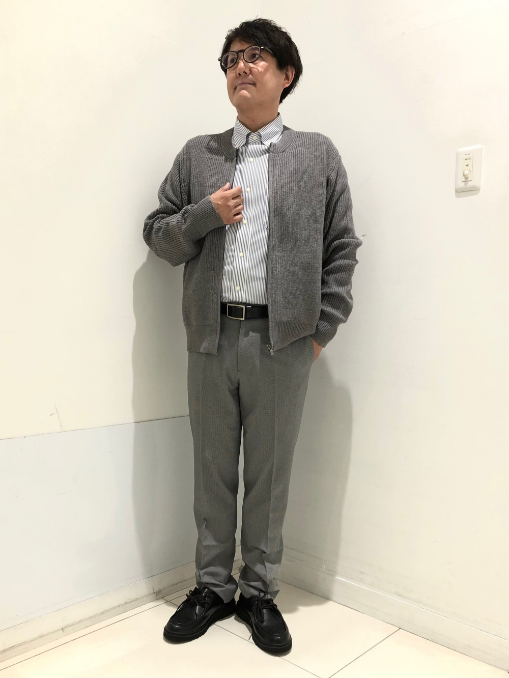 ユニクロ　セットアップ　感動ジャケット・パンツ　チドリ ユニクロ公式 | 感動ジャケット/チドリ