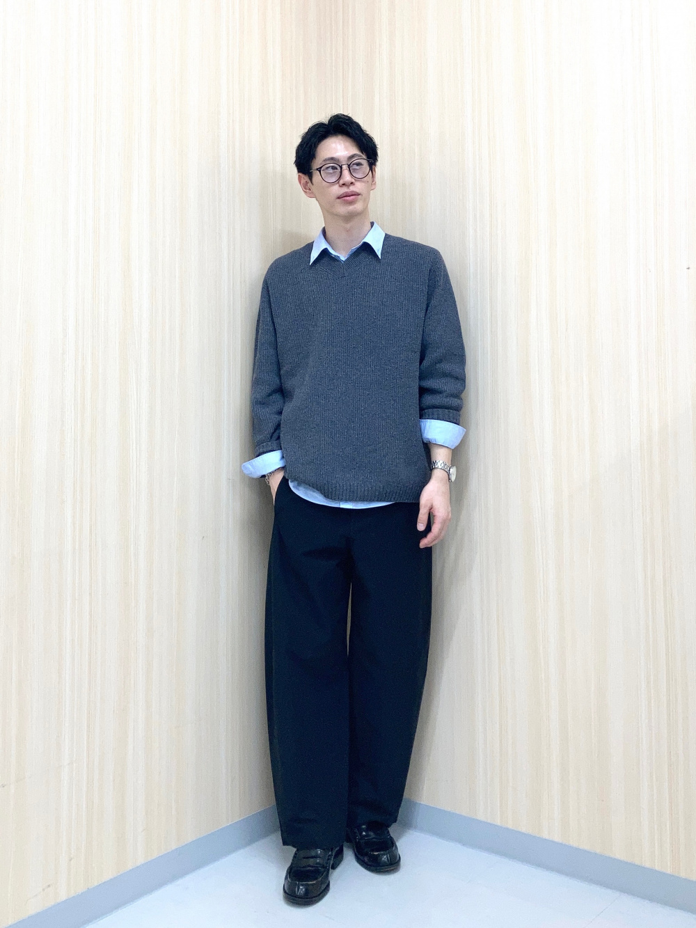 ライトウェイトスタンドブルゾン、ブロードオーバーサイズシャツ