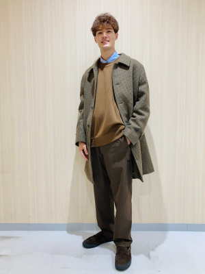 BEN ベージュ シングルブレストコート ユニクロ公式 | シングルブレストコート