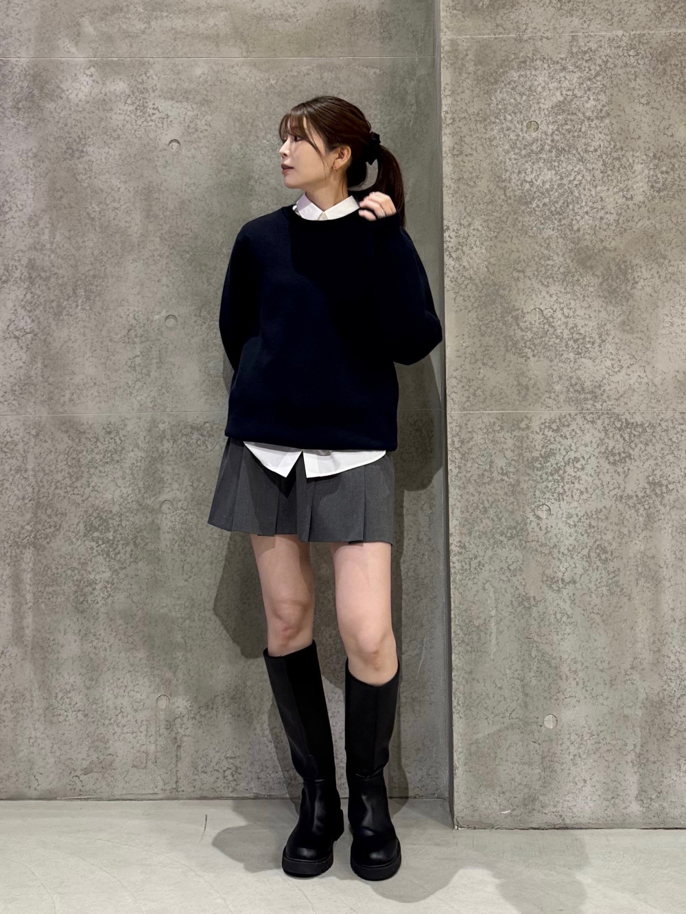 極暖ヒートテックシームレスリブタートルネックT、ウォッシャブル