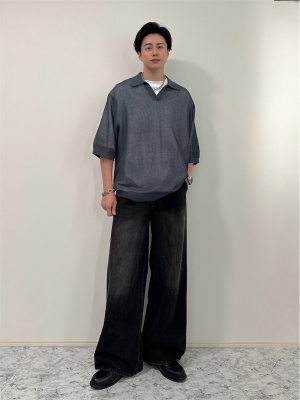 ユニクロ公式 | エアリズムコットンオーバーサイズTシャツ/5分袖