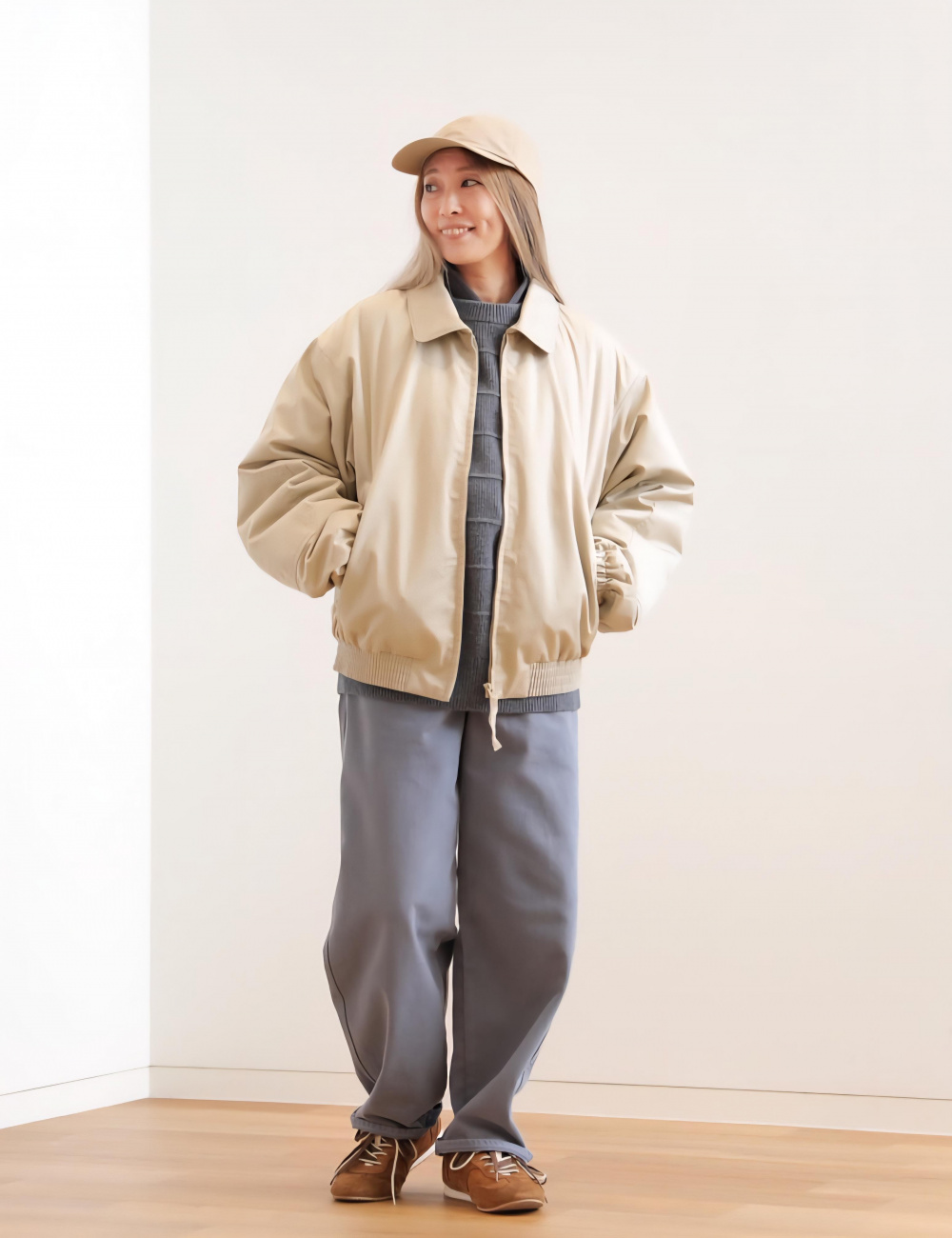 UNIQLO U パフテックショートブルゾン　Lサイズ ユニクロ公式 | パフテックショートブルゾン