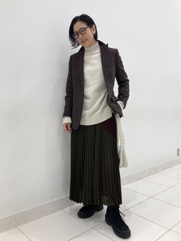 UNIQLO ツイードテーラードジャケット S ダークブラウン UNIQLOC ツイードテーラードジャケット ダークブラウン L - メルカリ