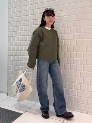 ユニクロ公式 | コットンブレンドパデッドジャケット