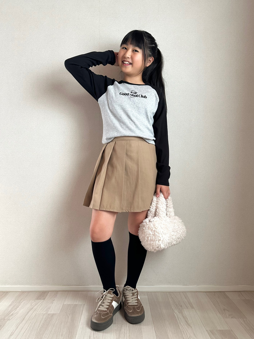 GIRLS プリーツミニスコート、GIRLS ちいかわ × サンリオ