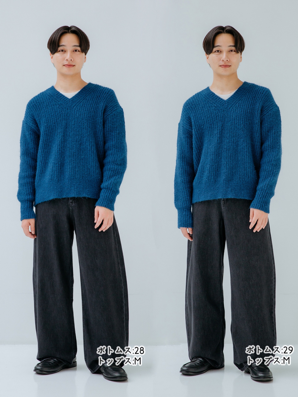 【合わせやすい♡】LV コットンクルーネック エアリズムコットンクルーネックTシャツ、フラッフィVネック