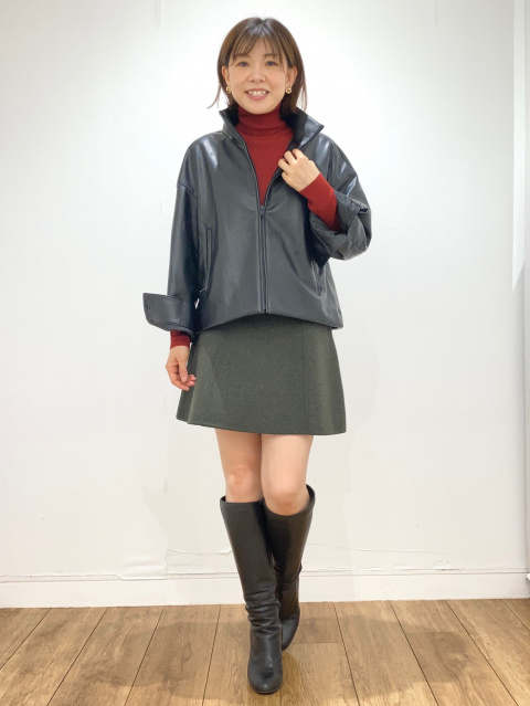 ダブルフェイスミニスカートのレディースコーディネート一覧｜ユニクロ公式