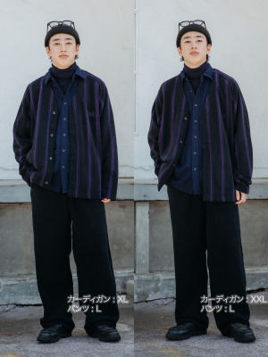 【XXL】ユニクロ ニードルズフリースワイドパンツ 丈長め ブラック　ベージュ ユニクロ公式 | フリースワイドパンツ