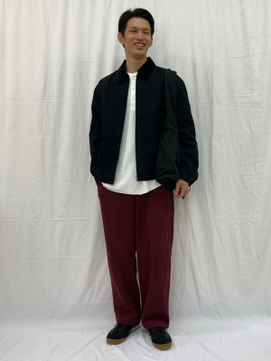 【新品】ユニクロU ジップアップショートブルゾン　ブラック XLサイズ ユニクロ公式 | ジップアップショートブルゾン