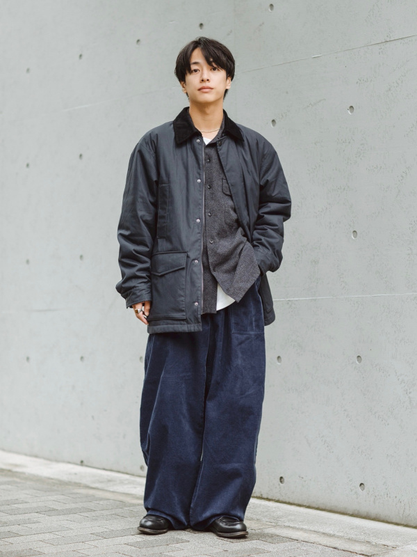 パフテックユーティリティジャケット UNIQLOエンジニアド ガーメンツ黒色S ユニクロ×エンジニアド ガーメンツ パフテックジャケット 大人の