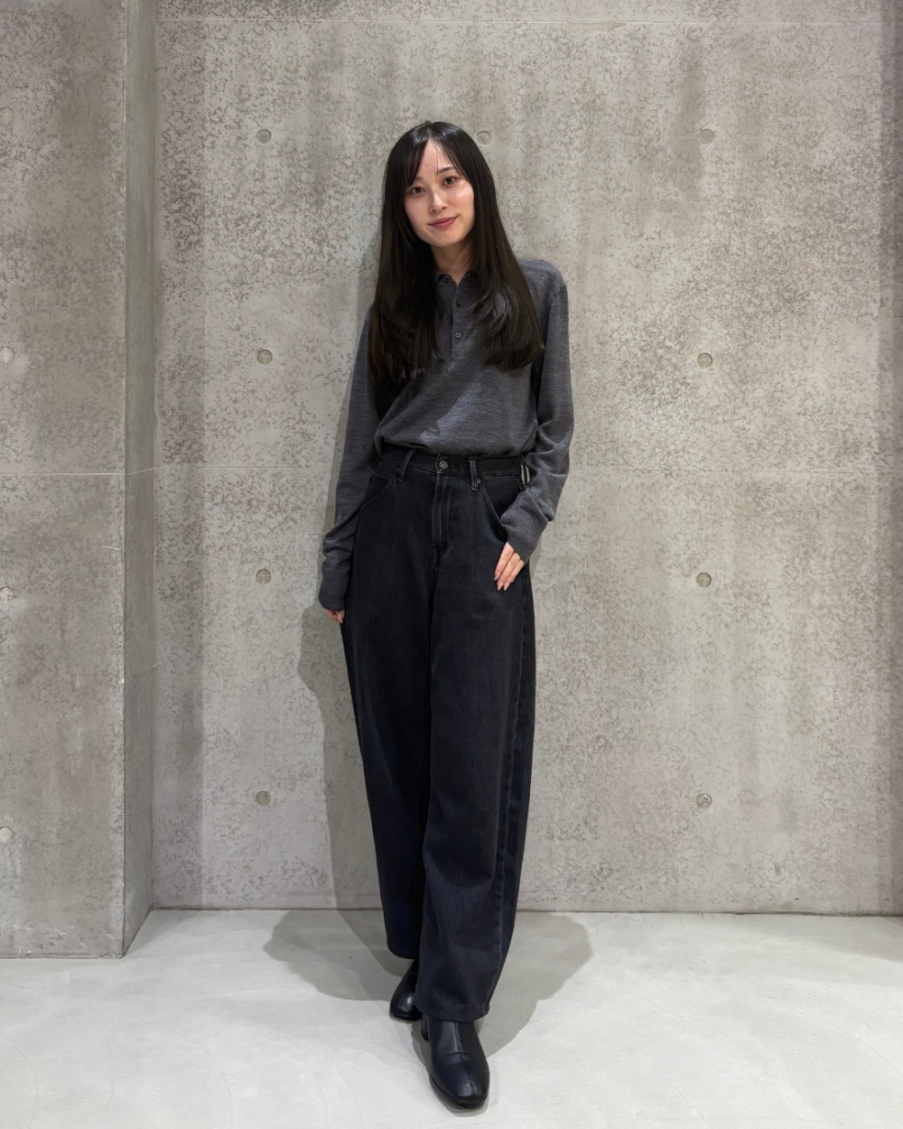 虫めがねkunio　UNIQLO メリノニットポロセーター セット XL ユニクロ公式 | メリノニットポロセーター(メンズ)