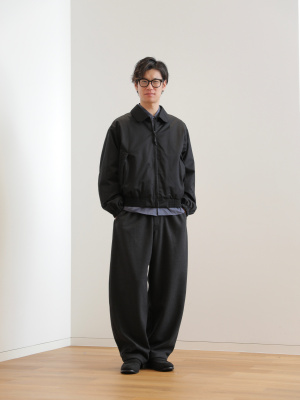 パフテックショートブルゾン Black LサイズUNIQLOU 2025 ユニクロ公式 | パフテックショートブルゾン