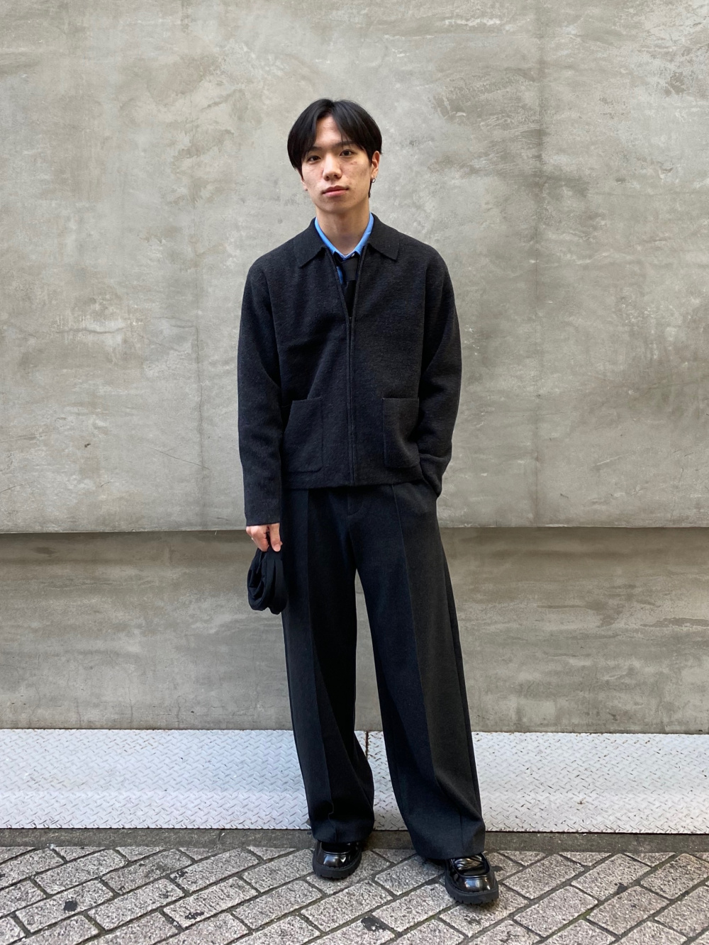 ニットフルジップジャケット」の着用コーディネート| ユニクロ公式