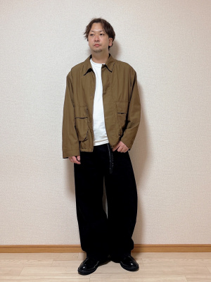 ユニクロ公式 | コットンショートブルゾン