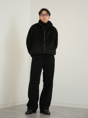 ユニクロ公式 | フリースワイドパンツ/丈長め