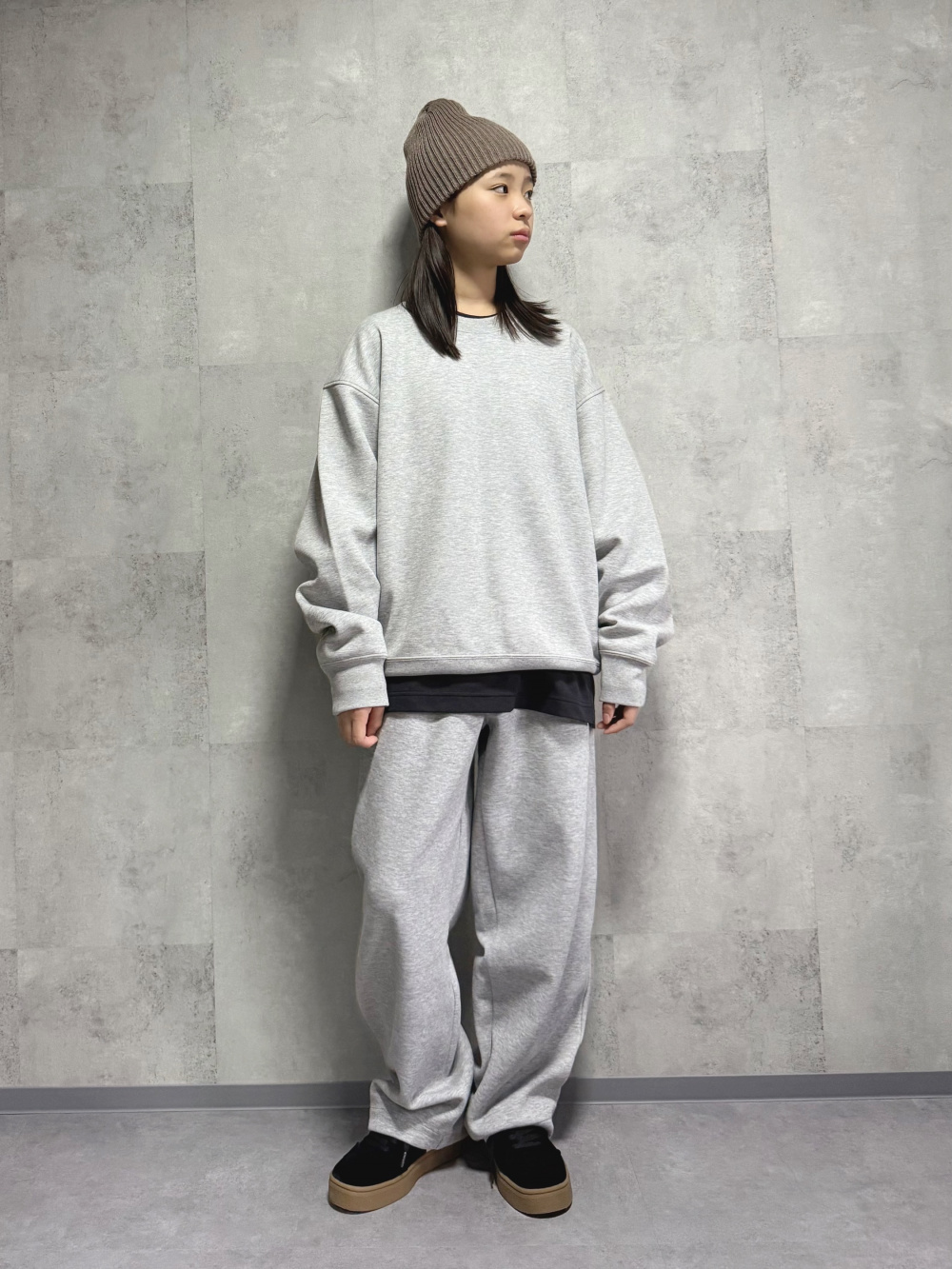 プラスJ ドライスウェットフルジップパーカ&amp;パンツ　UNIQLO　ダークグレー ユニクロ公式 | ドライストレッチスウェットフルジップパーカ（長袖