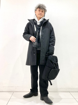 UNIQLOハイブリッドダウンコート　黒Mサイズ ブラック　ユニクロ ユニクロ公式 | ハイブリッドダウンコート