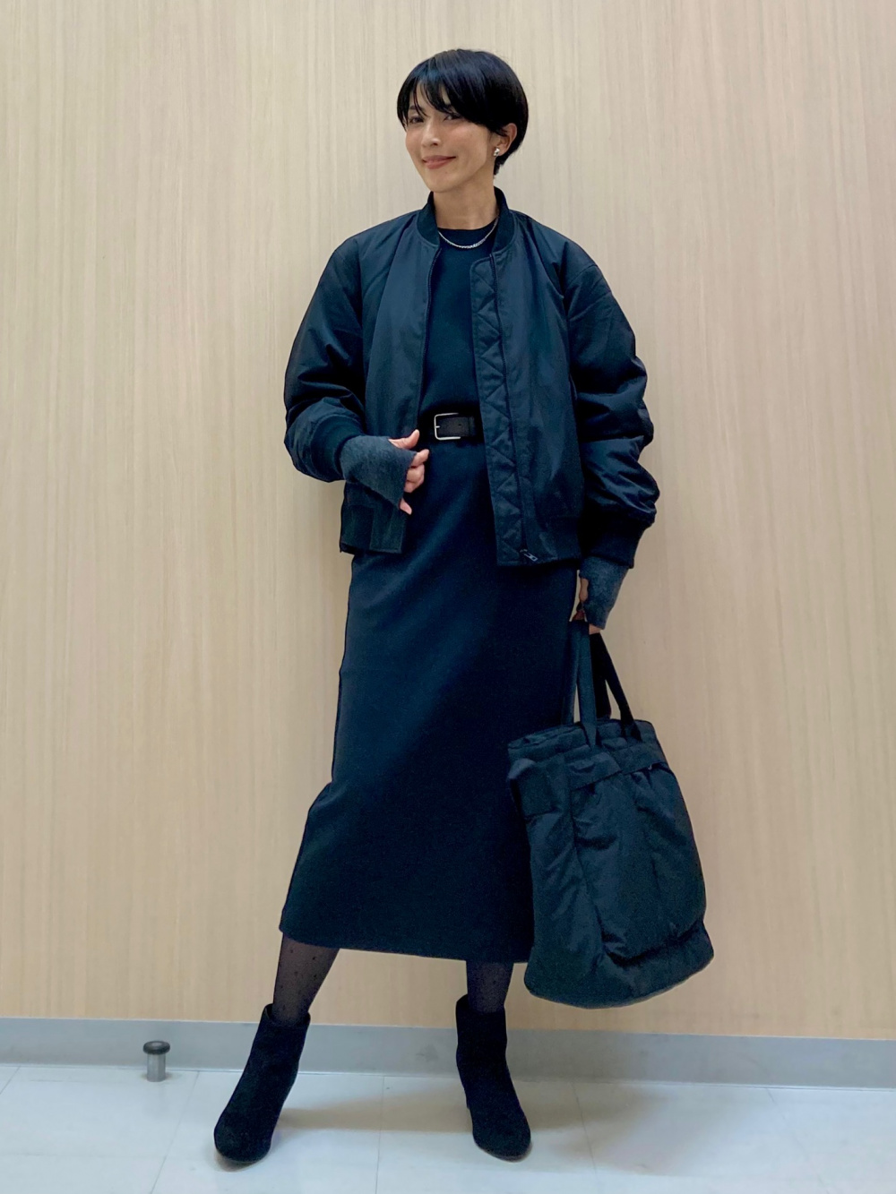 ダブルフェイスショートコートリラックスフィット、ピーナッツ