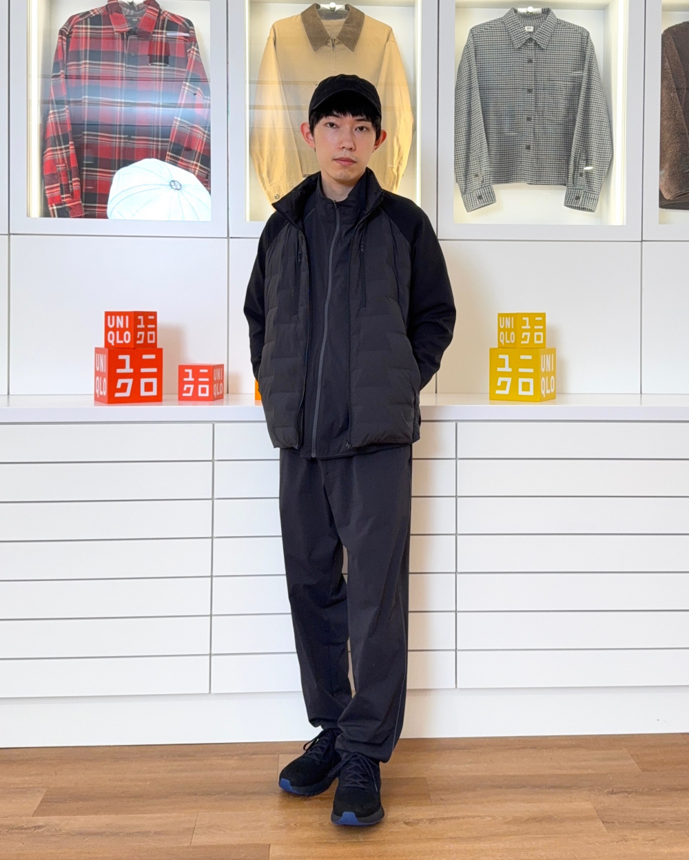 ウルトラストレッチアクティブジャケット、コンビネーションパフテック