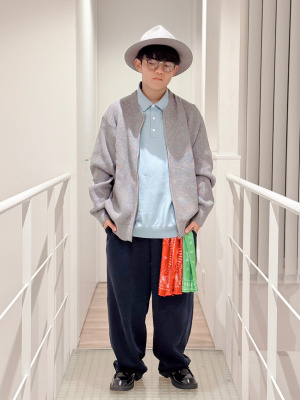 ユニクロ公式 | ウォッシャブルニットポロセーター半袖