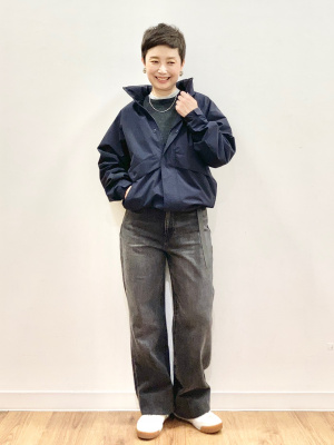 ウインドプルーフフーデッドブルゾン NOBLE ウインドプルーフフーデッドブルゾン