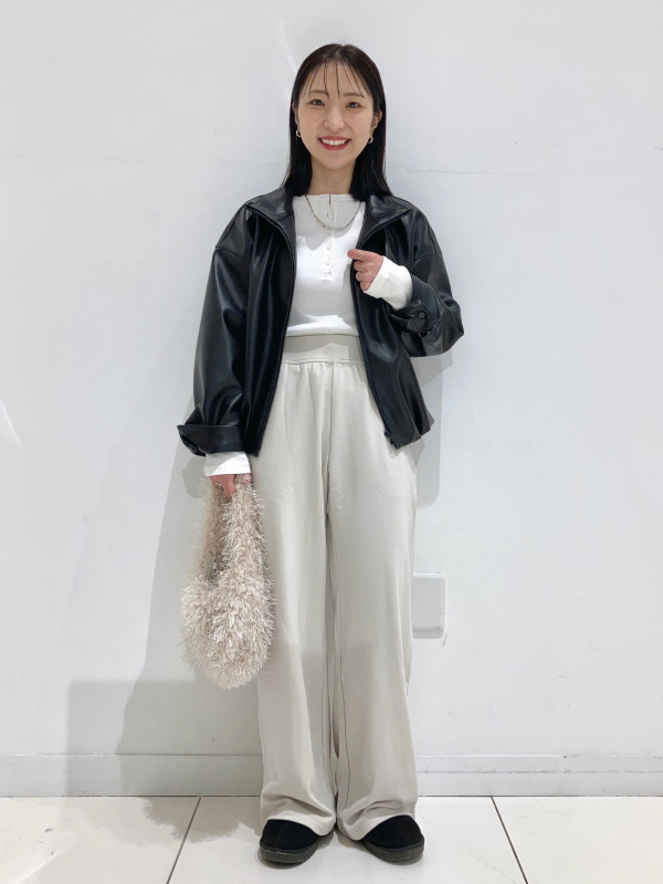 ユニクロ コーティングオーバーサイズブルゾン Ꮇ UNITED TOKYO