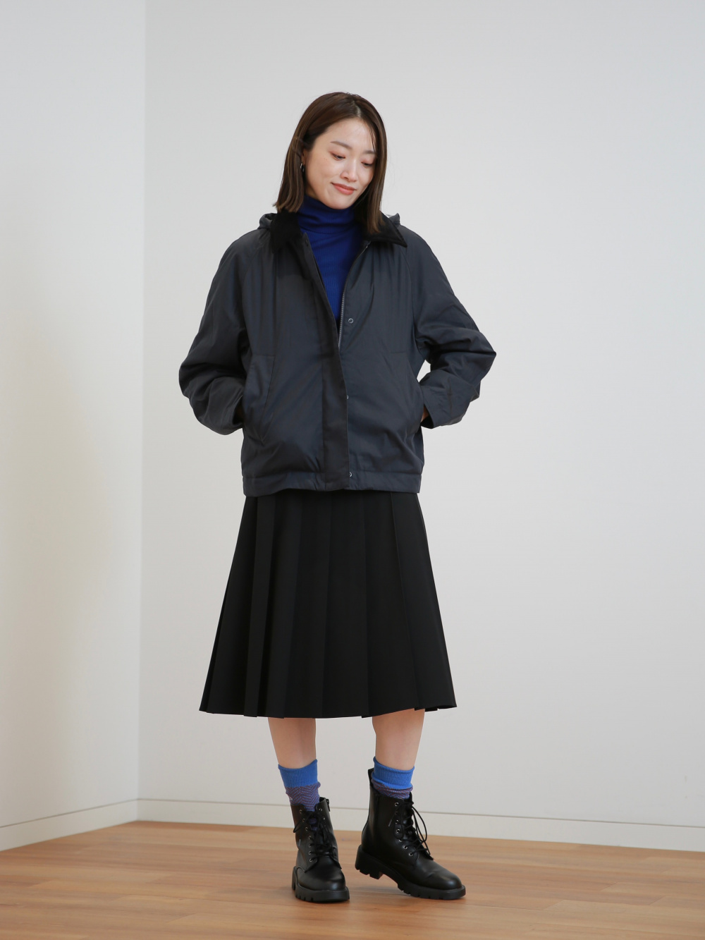 パフテックショートジャケット」の着用コーディネート| ユニクロ公式