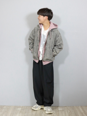 UNIQLO スウェットフルジップパーカー　M 男女兼用 グレー ユニクロ公式 | スウェットフルジップパーカ