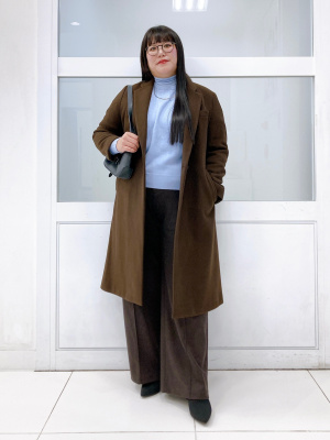 ユニクロ公式 | ブラッシュドジャージーワイドパンツ/丈長め