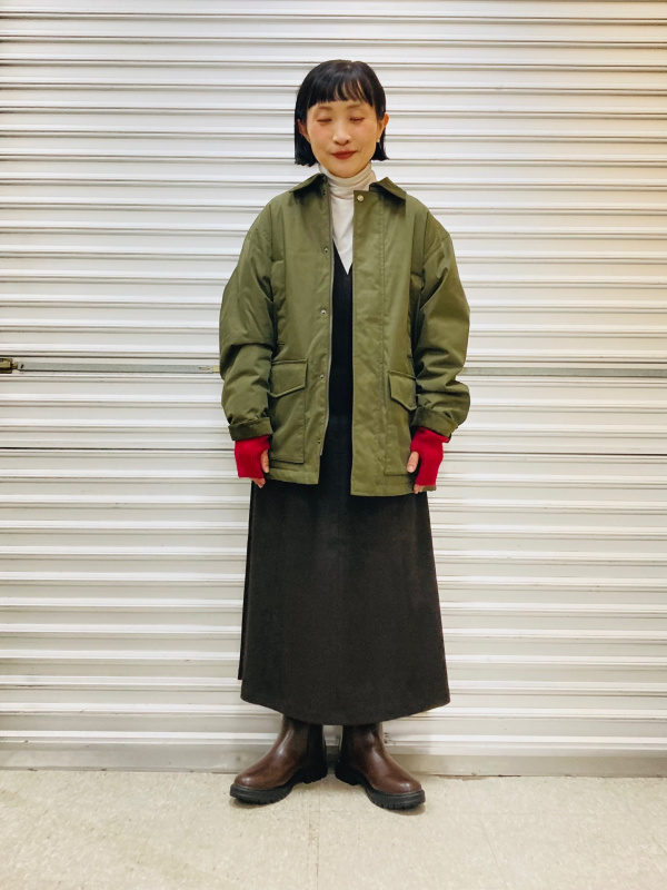 パフテックユーティリティジャケット（メンズ）の着用コーディネート