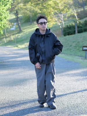 ウインドプルーフフーデッドブルゾン ユニクロ公式 | ウィンドプルーフスタンドブルゾン