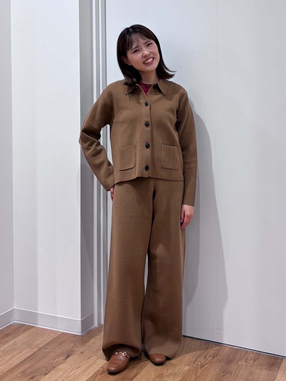 CFCL ミラノリブシャツジャケット・ミラノリブパンツ　セットアップ CFCL シーエフシーエル MILAN TAILORED JACKET ミラノリブ テーラード