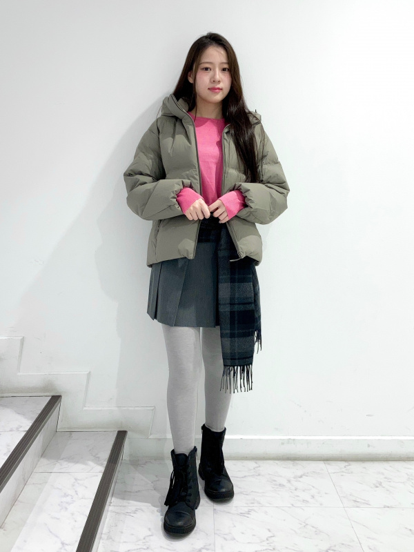 あんバター 超極暖ヒートテックレギンス/10分丈（レディース）の着用