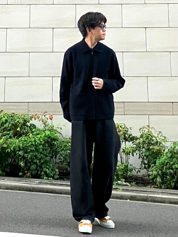 ニットフルジップジャケットのコーディネート・着用イメージ｜ユニクロ公式
