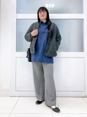 ユニクロ公式 | ウォッシャブルニットケーブルパンツ/丈長め