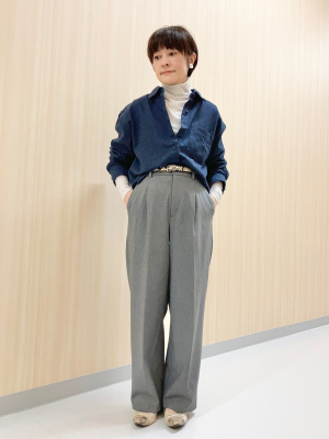 ユニクロ公式 | フランネルボクシーシャツ