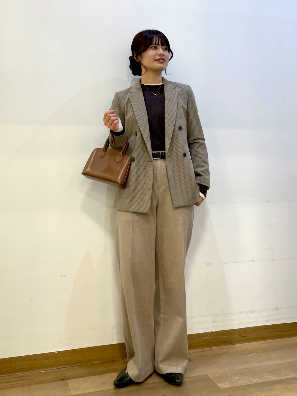 ダブルジャケット/チェック」の着用コーディネート| ユニクロ公式