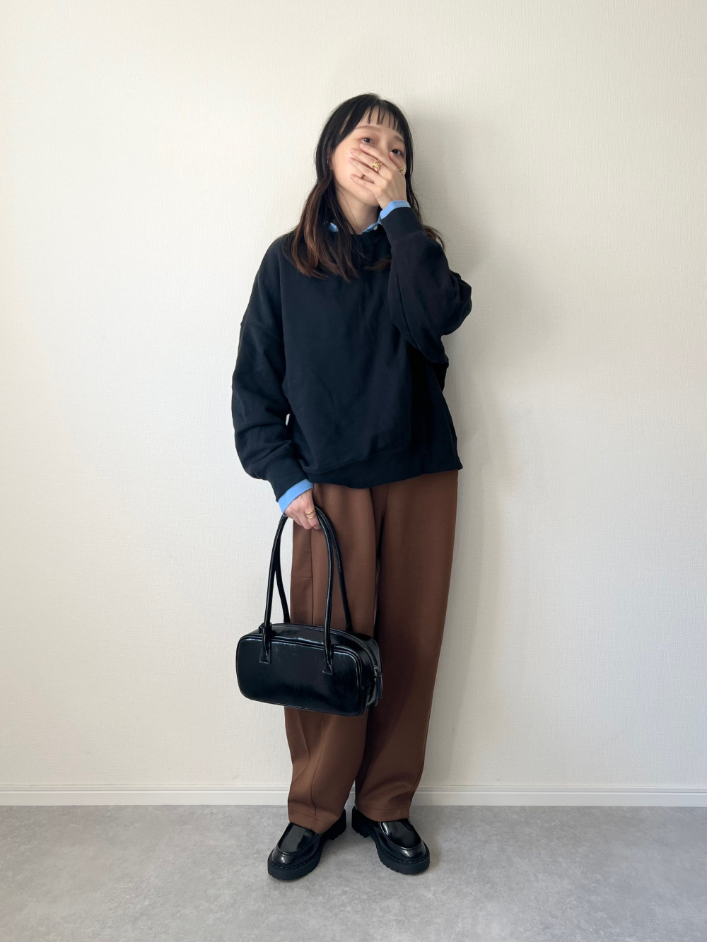 UNIQLO:C ツイードテーラードジャケット M フレアスコートXS セット UNIQLO:C ツイードテーラードジャケット M フレアスコートXS セット