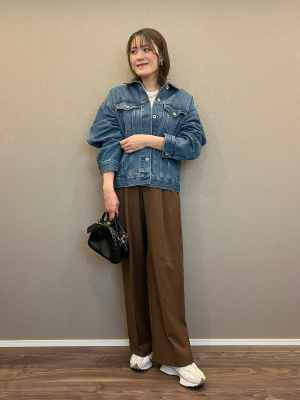 ユニクロ公式 | デニムオーバーサイズジャケット