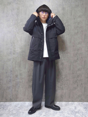 ユニクロ公式 | ハイブリッドダウンオーバーサイズパーカ