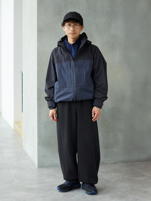 ブロックテックパーカ／バイカラー（メンズ）の着用コーディネート一覧