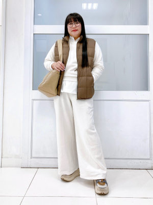 ユニクロ公式 | スウェットワイドパンツ/丈長め