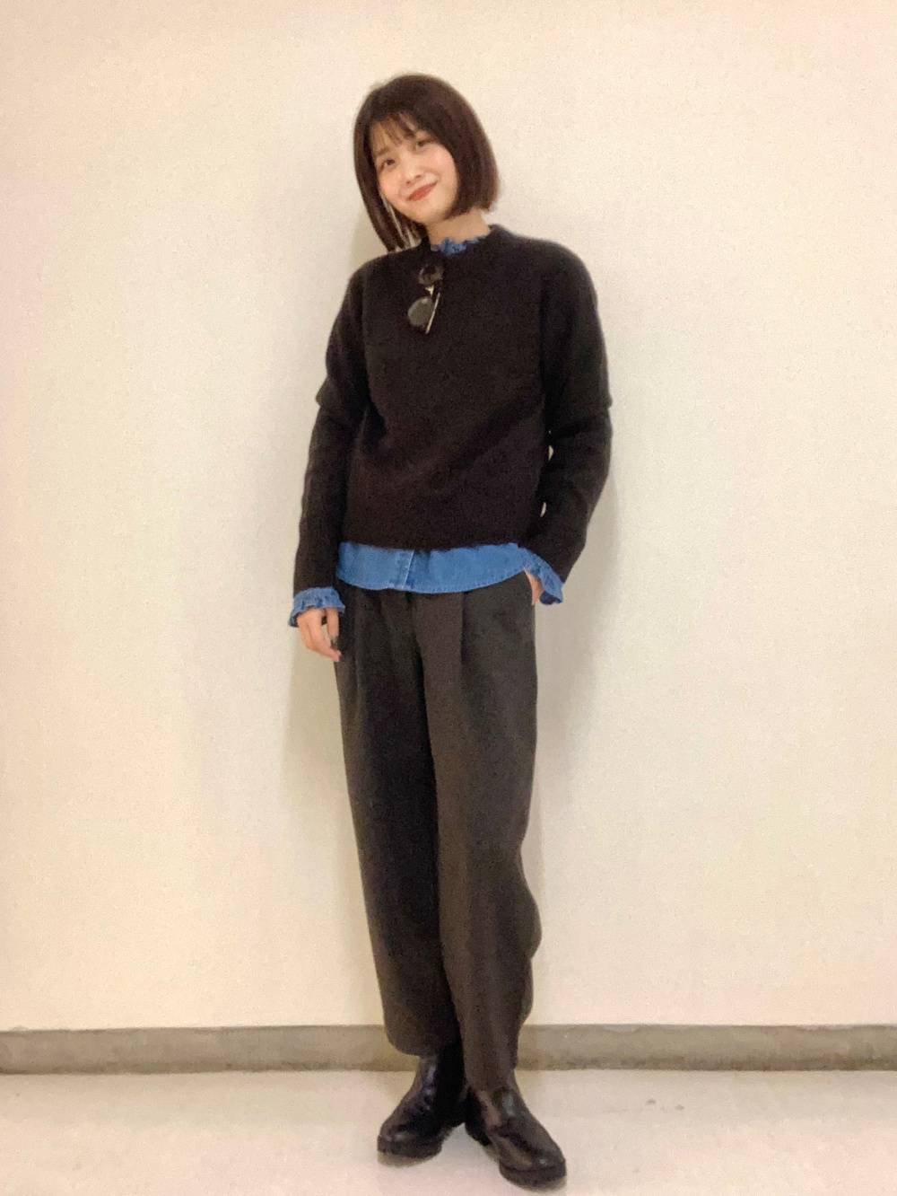 【新品】ユニクロ ダブルフェイスジャケット ネイビー S コントワーデ コトニエ 大人のユニクロはコントワー・デ・コトニエが正解！】 上品にスタイル