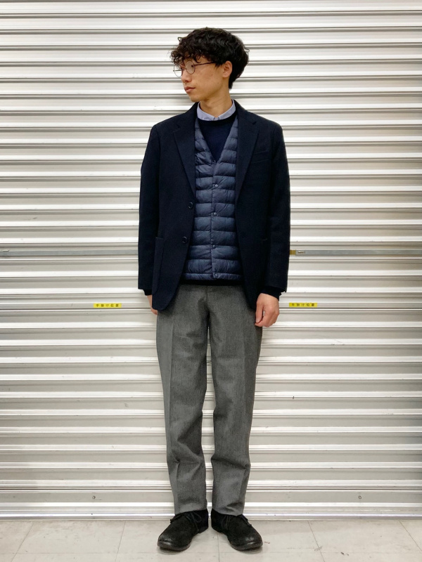 ブラッシュドジャージージャケット（メンズ）の着用コーディネート一覧