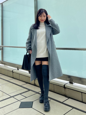 ユニクロ公式 | ダブルフェイスラップコート