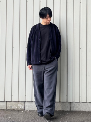 ユニクロ公式 | フリースワイドパンツ/丈長め