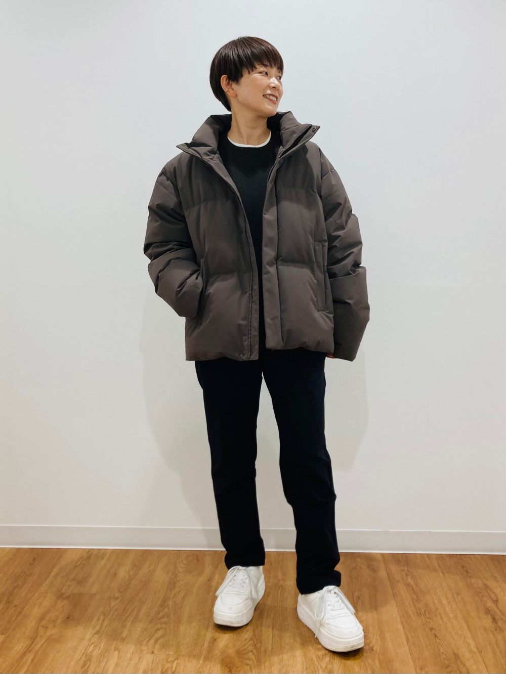 ブラッシュドジャージージャケット/ヘリンボーン、ブロードシャツ