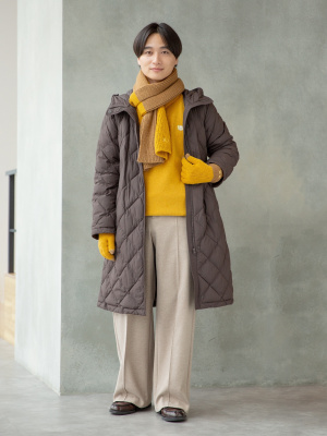 ユニクロ公式 | パフテックロングコートリラックスフィット