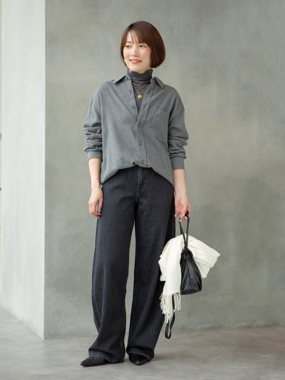 極暖ヒートテックカシミヤブレンドタートルネックT、ヒートテック