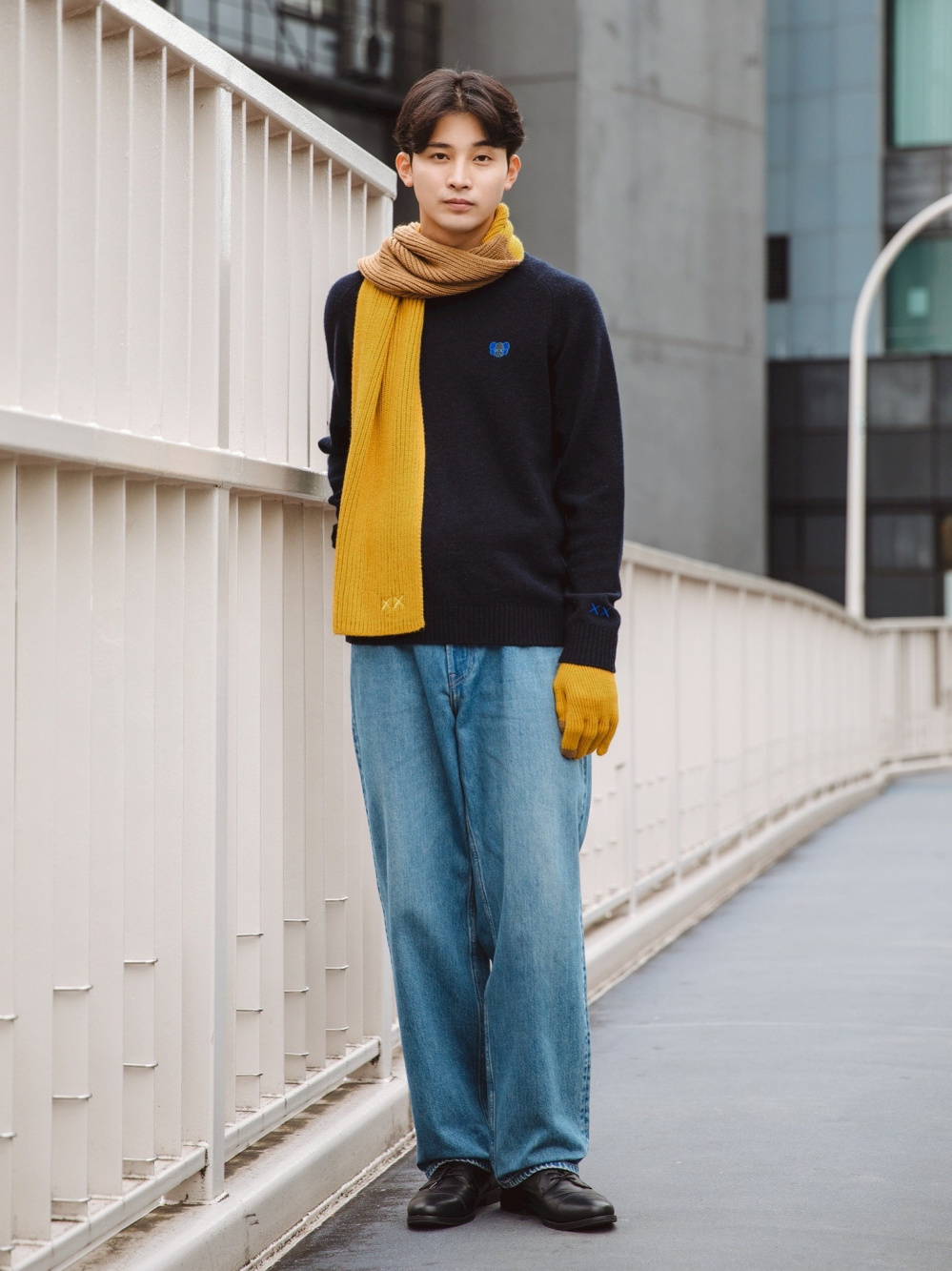 ユニクロ カウズ ウィンターヒートテックニットマフラー ユニクロ公式 | カウズ ウィンター ヒートテックニットマフラー